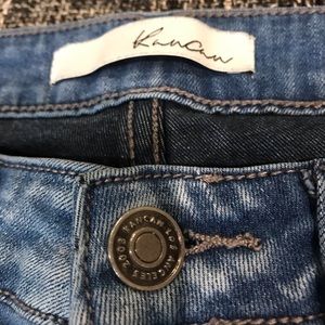 KANCAN frayed skinny jean size 24